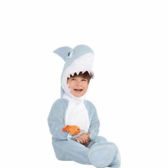 BRAND NEW baby shark halloween costume size 6-12M - Picture 1 of 6
